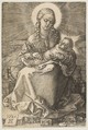 The Virgin with the Swaddled Child, Albrecht Dürer German, Engraving