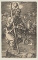 Saint Christopher Facing Right, Albrecht Dürer  German, Engraving
