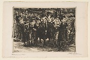 Return from Toil, John Sloan American, Etching