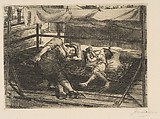 Woman and Child on the Roof, John Sloan (American, Lock Haven, Pennsylvania 1871–1951 Hanover, New Hampshire), Etching
