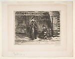 Girl and Beggar, John Sloan (American, Lock Haven, Pennsylvania 1871–1951 Hanover, New Hampshire), Etching