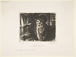 Rector's Daughter, John Sloan (American, Lock Haven, Pennsylvania 1871–1951 Hanover, New Hampshire), Etching