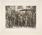 The "Movey" Troupe, John Sloan (American, Lock Haven, Pennsylvania 1871–1951 Hanover, New Hampshire), Etching