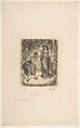 Patience, John Sloan (American, Lock Haven, Pennsylvania 1871–1951 Hanover, New Hampshire), Etching