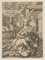 Virgin and Child, Albrecht Dürer German, Engraving
