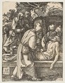 The Deposition, from "The Small Passion", Albrecht Dürer  German, Woodcut