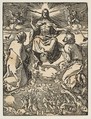 The Last Judgment, from "The Small Passion", Albrecht Dürer German, Woodcut