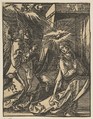 The Annunciation, from "The Small Passion" (copy), Albrecht Dürer German, Woodcut