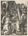 Chist Carrying the Cross, from "The Small Passion", Albrecht Dürer  German, Woodcut