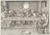 The Last Supper, Albrecht Dürer  German, Woodcut