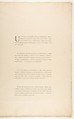 Portfolio cover and text for "The Raven" by Edgar Allan Poe, Edouard Manet (French, Paris 1832–1883 Paris), Letterpress in black and red ink