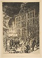 Fourteenth Street, The Wigwam, John Sloan (American, Lock Haven, Pennsylvania 1871–1951 Hanover, New Hampshire), Etching