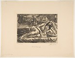 Nude Reading, John Sloan (American, Lock Haven, Pennsylvania 1871–1951 Hanover, New Hampshire), Etching