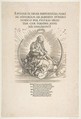 The Madonna on the Crescent, Frontispiece to "The Life of the Virgin", Albrecht Dürer  German, Woodcut