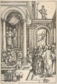 The Presentation of the Virgin in the Temple, from "The Life of the Virgin", Albrecht Dürer  German, Woodcut