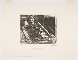 Nude Resting on Elbow, John Sloan (American, Lock Haven, Pennsylvania 1871–1951 Hanover, New Hampshire), Etching