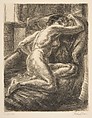 Nude on Draped Couch, John Sloan (American, Lock Haven, Pennsylvania 1871–1951 Hanover, New Hampshire), Etching