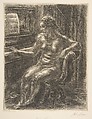 Nude at Piano, John Sloan (American, Lock Haven, Pennsylvania 1871–1951 Hanover, New Hampshire), Etching