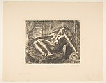 Nude with Cigarette, John Sloan (American, Lock Haven, Pennsylvania 1871–1951 Hanover, New Hampshire), Etching