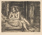Nude Leaning Over Chaise, John Sloan (American, Lock Haven, Pennsylvania 1871–1951 Hanover, New Hampshire), Etching