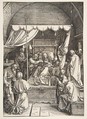 The Death of the Virgin, from the The Life of the Virgin, Albrecht Dürer German, Woodcut