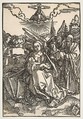 The Holy Family with Five Angels, Albrecht Dürer German, Woodcut