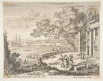 Landscape with Mercury, Claude Lorrain (Claude Gellée)  French, Etching