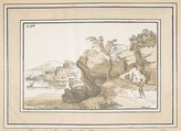 Landscape, Johann Nepomuk Strixner  German, Lithograph