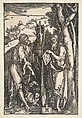 Saint John the Baptist and Saint Onuphrius, Albrecht Dürer (German, Nuremberg 1471–1528 Nuremberg), Woodcut