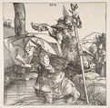 Saint Christopher, Albrecht Dürer  German, Engraving