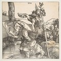 Saint Christopher, Albrecht Dürer  German, Woodcut