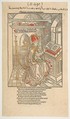 Saint Ambrose, Albrecht Dürer  German, Woodcut