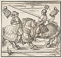 The Tournament on Horseback, Albrecht Dürer  German, Woodcut