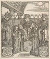 The Congress of Princes at Vienna, from the Triumphal Arch of Emperor Maximilian I, Albrecht Dürer German, Woodcut