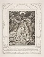 The Destruction of Job's Sons, William Blake  British, Engraving