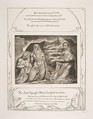 Job rebuked by his Friends, William Blake  British, Engraving