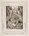 The Fall of Satan, William Blake  British, Engraving