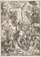 The Lamentation for Christ, Albrecht Dürer  German, Woodcut