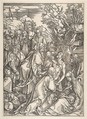 The Entombment, Albrecht Dürer  German, Woodcut