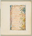 Songs of Innocence: On Anothers Sorrow, William Blake (British, London 1757–1827 London), Relief etching printed in orange-brown ink and hand-colored with watercolor and shell gold