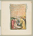 Songs of Innocence and of Experience: Shewing the Two Contrary States of the Human Soul, William Blake (British, London 1757–1827 London), Relief etching printed in orange-brown ink and hand-colored with watercolor, ink and shell gold