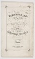 Remember Me! New Year's Gift or Christmas Present, Fenner  British, Engraving