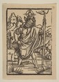 Saint Christopher, Albrecht Dürer  German, Woodcut