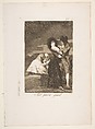 Plate 5 from "Los Caprichos": Two of a kind (Tal para qual)
, Goya (Francisco de Goya y Lucientes)  Spanish, Etching, aquatint, drypoint
