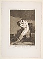 Plate 10 from "Los Caprichos": Love and death (El amor y la muerte), Goya (Francisco de Goya y Lucientes)  Spanish, Etching, burnished aquatint, burin