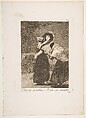 Plate 16  from "Los Caprichos": For heaven's sake: and it was her mother (Dios la Perdone: Y era su madre), Goya (Francisco de Goya y Lucientes)  Spanish, Etching, burnished aquatint, drypoint