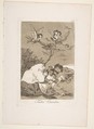 Plate 19 from "Los Caprichos": All will fall (Todos Caerán), Goya (Francisco de Goya y Lucientes) Spanish, Etching, burnished aquatint