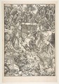 The Seven Angels with the Trumpet, from "The Apocalypse", Albrecht Dürer German, Woodcut