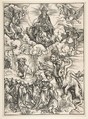 The Beast with Seven Heads and the Beast with Lamb's Horns, from "The Apocalypse", Albrecht Dürer German, Woodcut