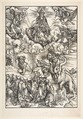 The Beast with Two Horns Like a Lamb, from "The Apocalypse", Albrecht Dürer  German, Woodcut